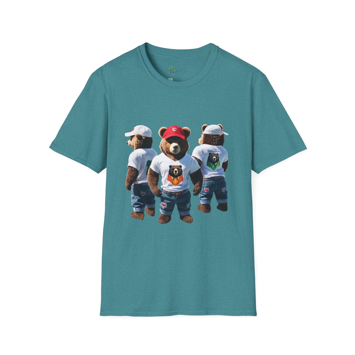 New Bern Bear Bro Unisex Softstyle T-Shirt