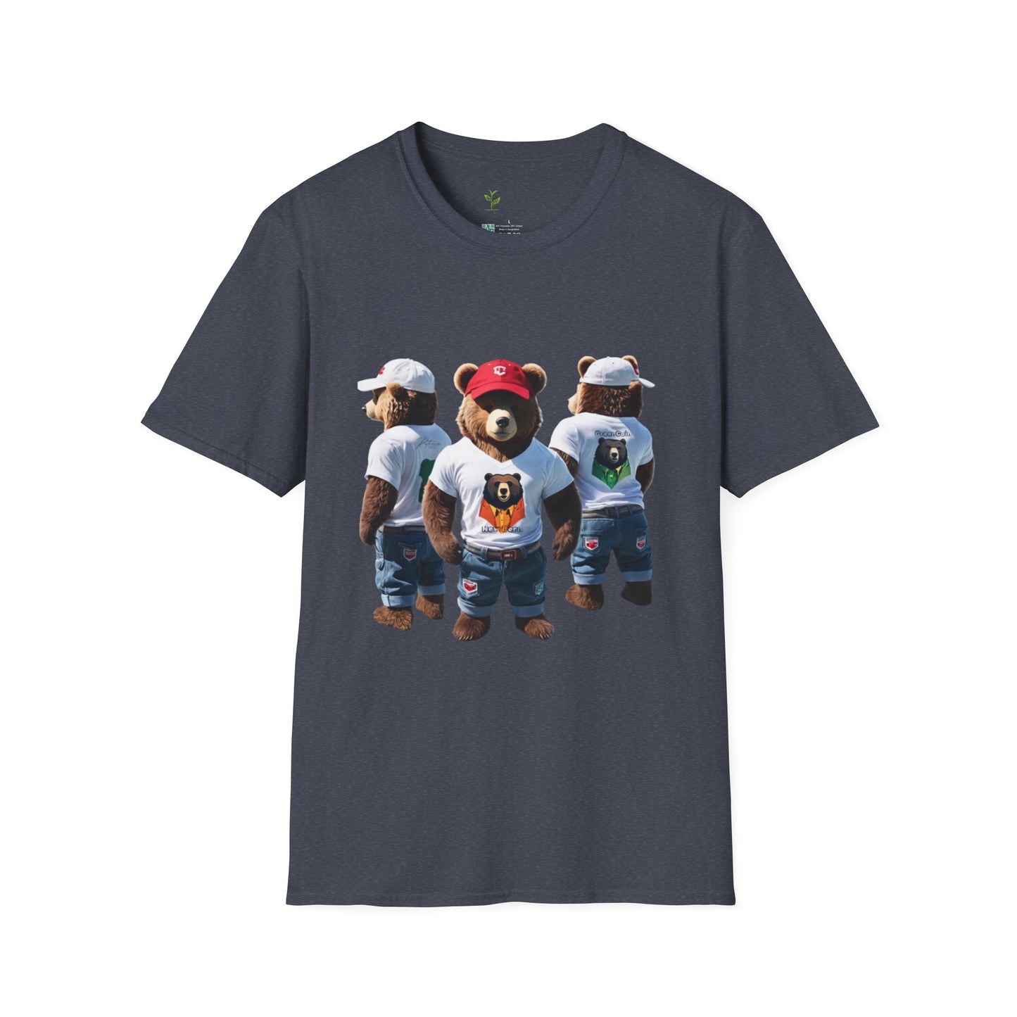 New Bern Bear Bro Unisex Softstyle T-Shirt