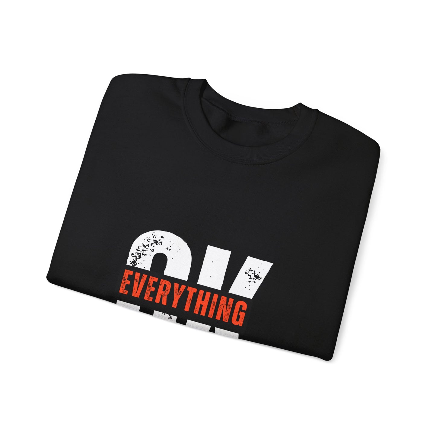 Unisex Sweatshirt with Motivational Phrases