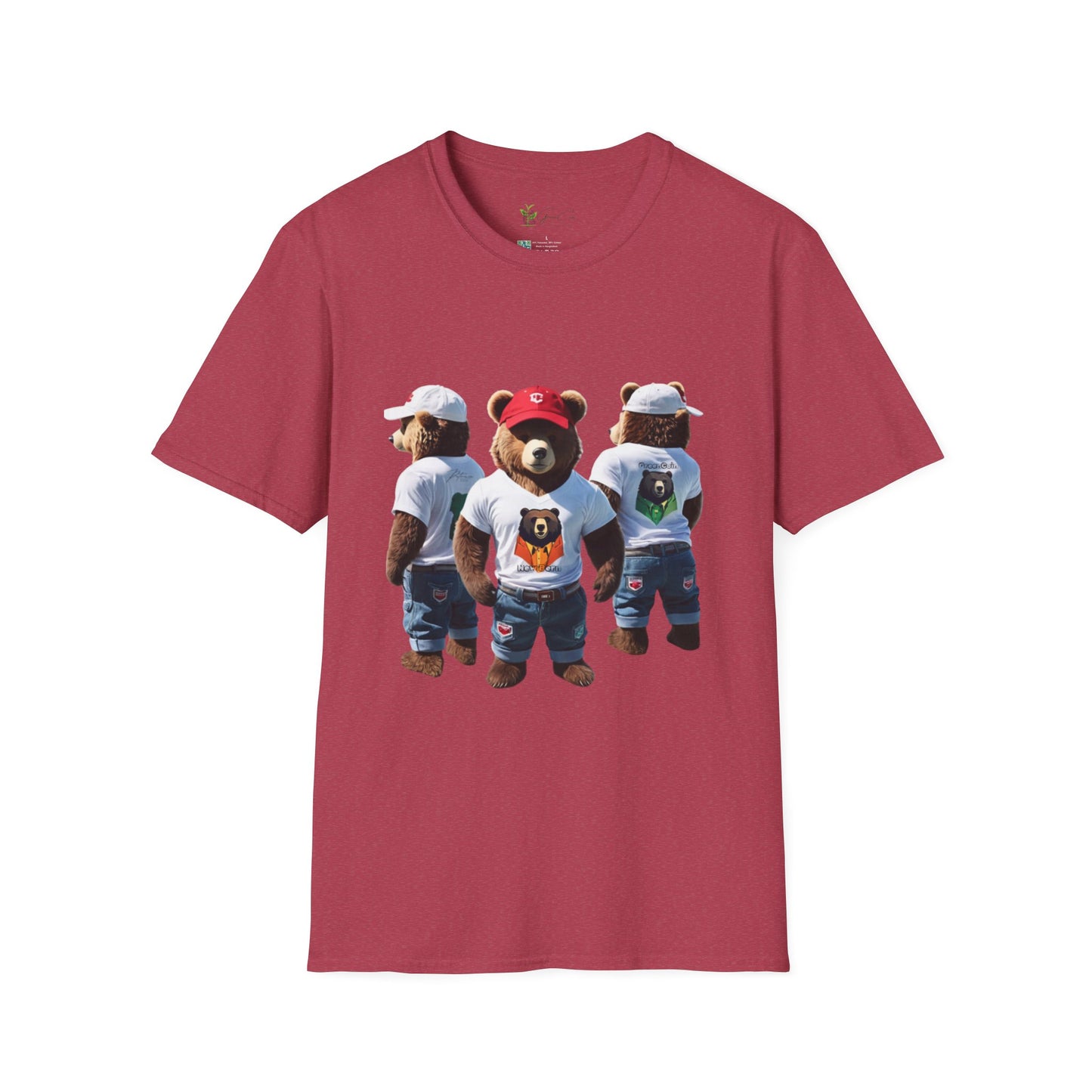 New Bern Bear Bro Unisex Softstyle T-Shirt