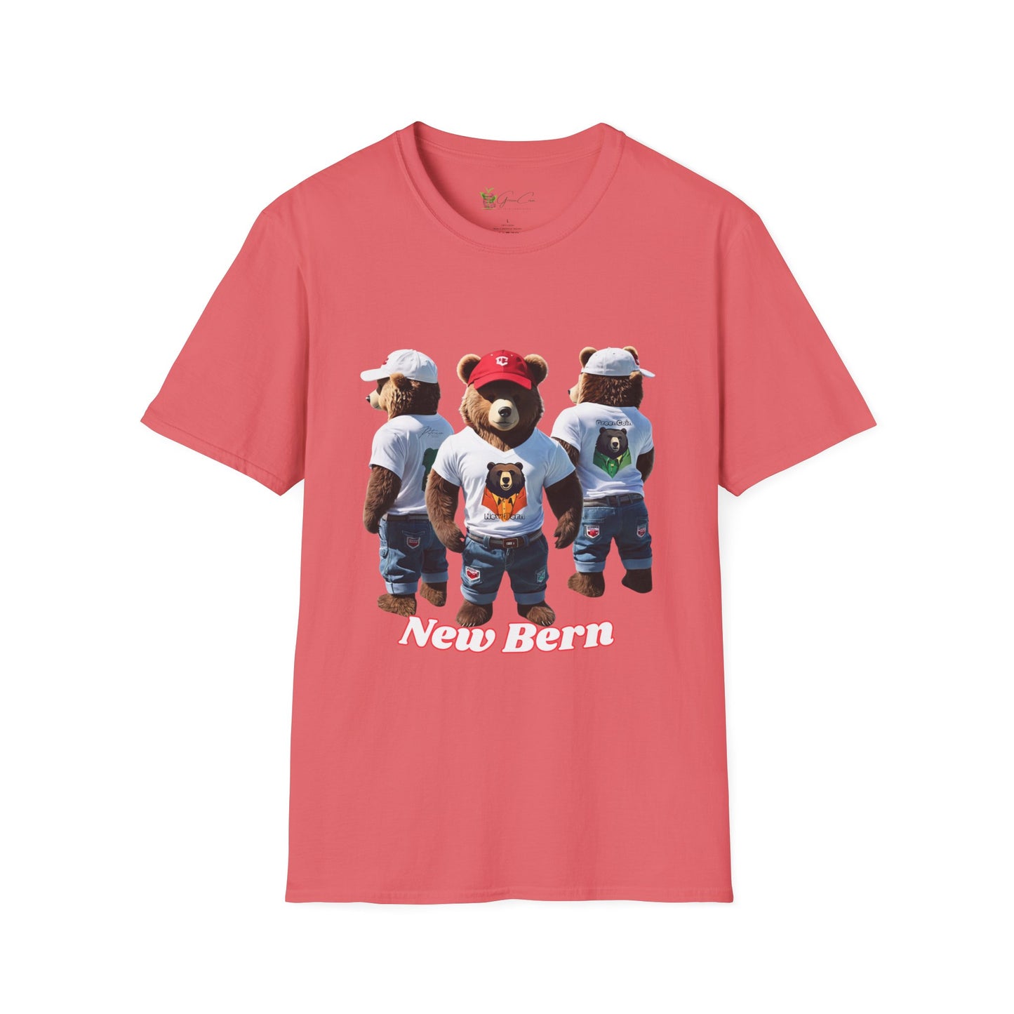 Three Bear Softstyle Unisex T-Shirt