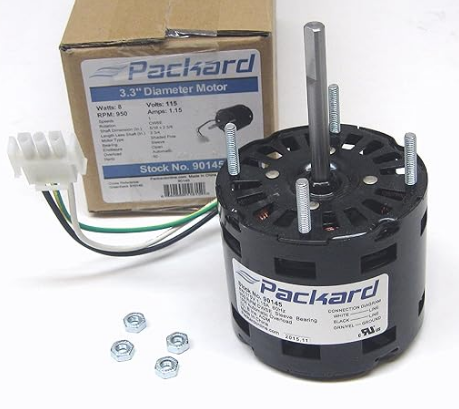 Packard 90145 3.3" Motor 8 Watt 115 Volts