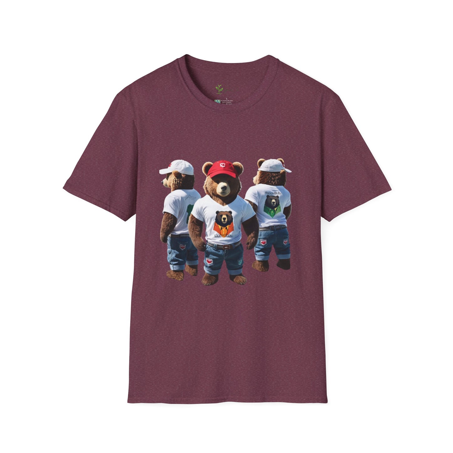 New Bern Bear Bro Unisex Softstyle T-Shirt