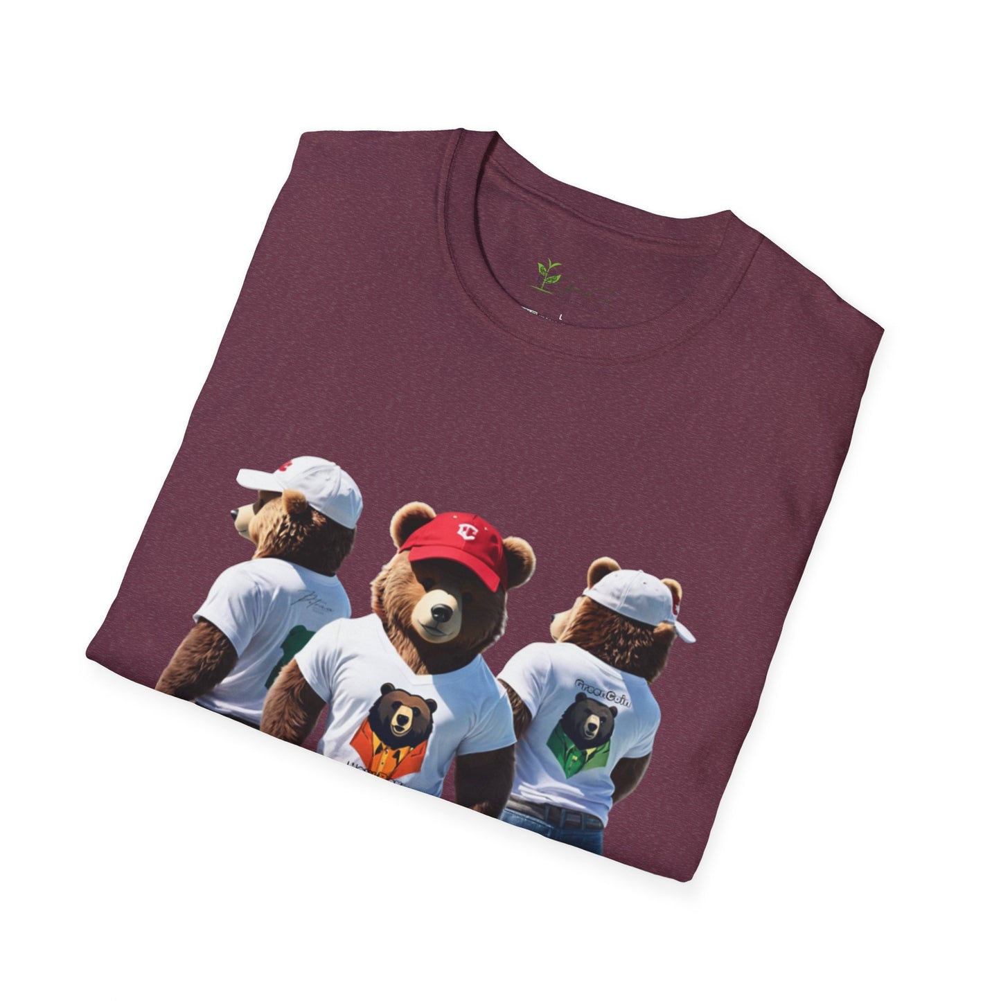 New Bern Bear Bro Unisex Softstyle T-Shirt