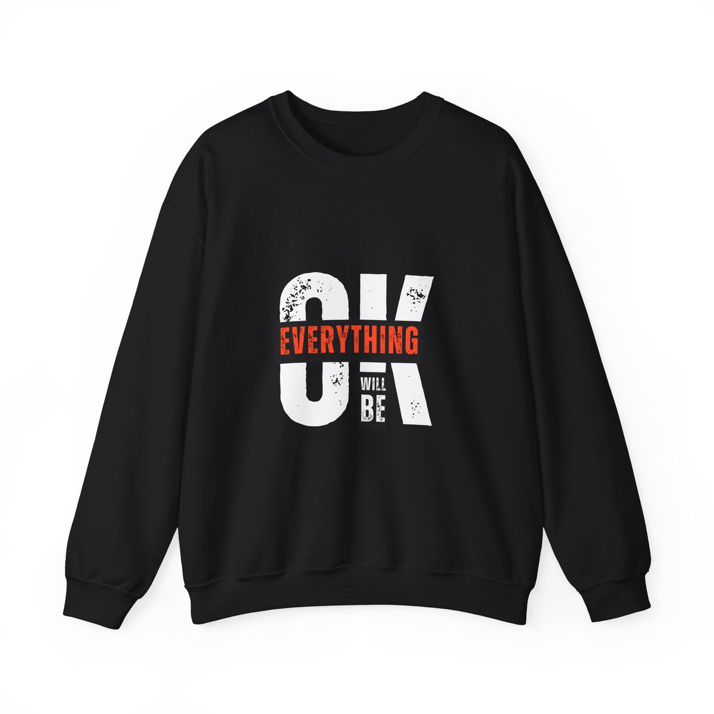 Unisex Sweatshirt with Motivational Phrases