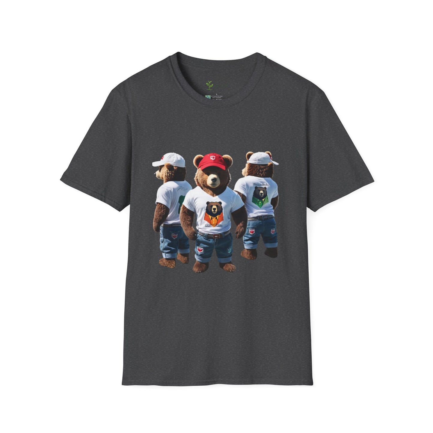 New Bern Bear Bro Unisex Softstyle T-Shirt