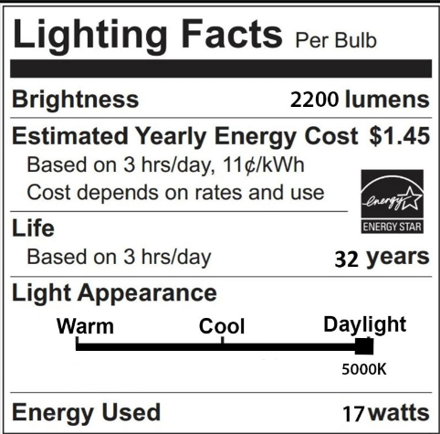 T8 Ballast Compatible LED Tube - 4 Foot - 9.5 Watt - 1650 Lumens - 4000K Cool White pack of 25