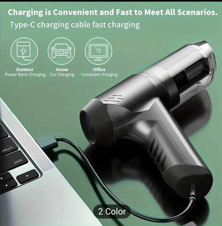 11000PA High Power Cordless Mini Handheld Vacuum Cleaner - 3 in 1 Cordless Handheld Vacuum Cleaner with Brushless Motor, Portable & Rechargeable with Accessory Kit & Advanced Cloth Filter