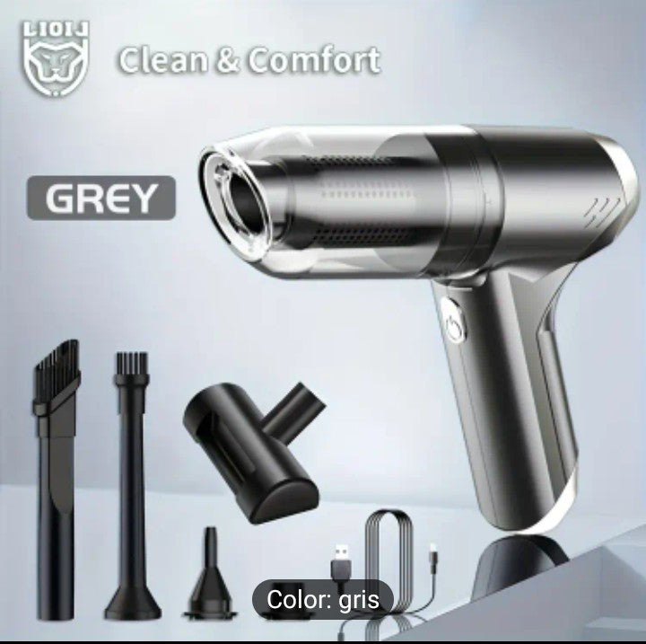 11000PA High Power Cordless Mini Handheld Vacuum Cleaner - 3 in 1 Cordless Handheld Vacuum Cleaner with Brushless Motor, Portable & Rechargeable with Accessory Kit & Advanced Cloth Filter