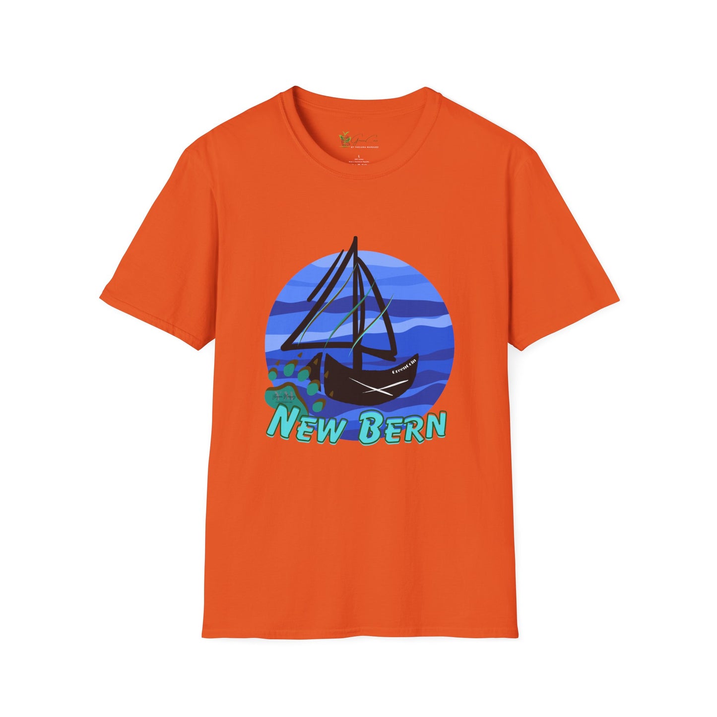 Boat New Bern Unisex Softstyle T-Shirt