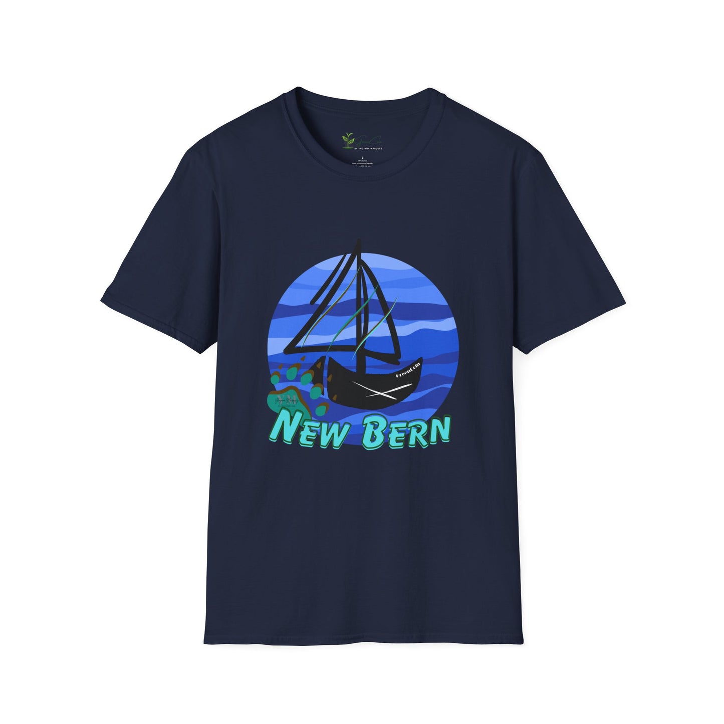 Boat New Bern Unisex Softstyle T-Shirt