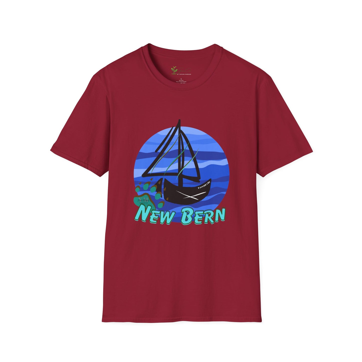 Boat New Bern Unisex Softstyle T-Shirt